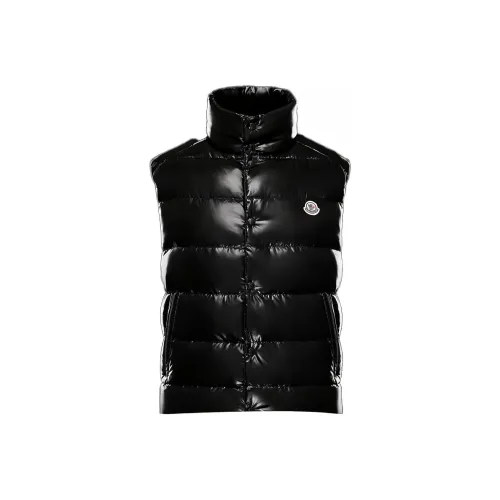Moncler Tibb Series Мужские жилеты черного цвета