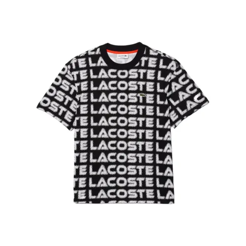 LACOSTE T-рубашка мужская черно-белая