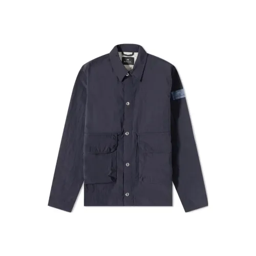 Paul Smith Blue Men's Jackets Пол Смит Синий Мужской Куртки