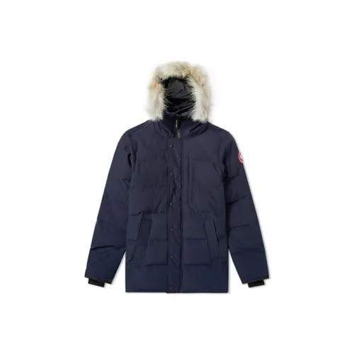 Canada Goose Down Jacket Fusion Fit Edition Зимний Мужской Navy Синий