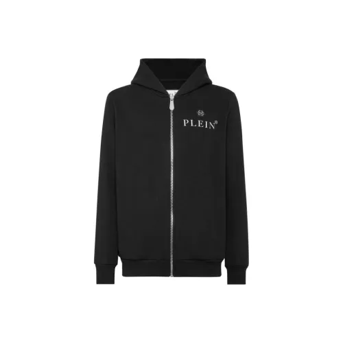 PHILIPP PLEIN Мужские черные куртки