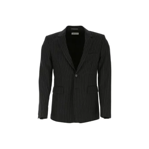 SAINT LAURENT Черные Мужские Деловые Костюмы