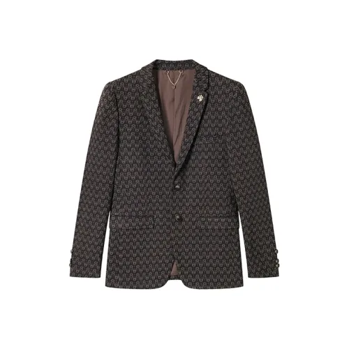 DAVID NAMAN CAMEL Мужские Деловые Костюмы