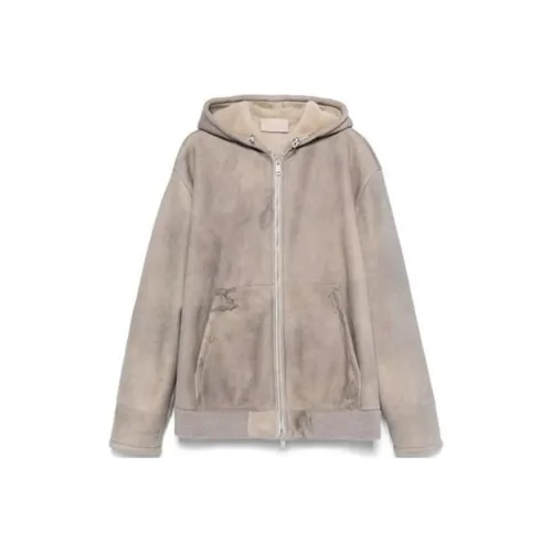 PRADA Куртки и Пальто Мужской Хаки