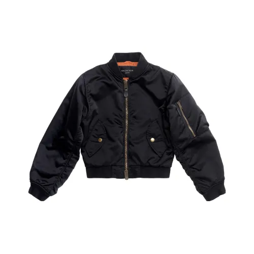 Balenciaga Shrunk Черные Мужские Куртки