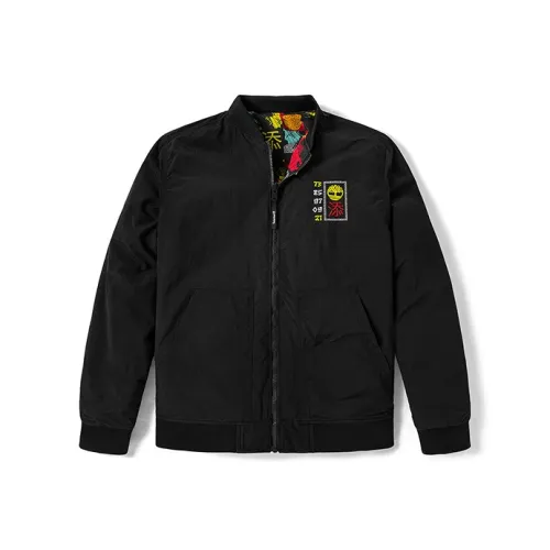 Timberland Хлопковый пуховик Зимний Мужской Черный