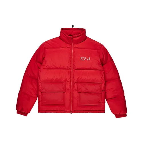 POLAR SKATE CO Красный унисекс пуховые куртки
