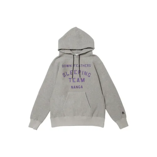 NANGA TACOMA FUJI RECORDS Collaboration Серый Унисекс Свитшоты