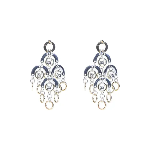 Paco Rabanne Серьги из бронзы Серебряный Женские