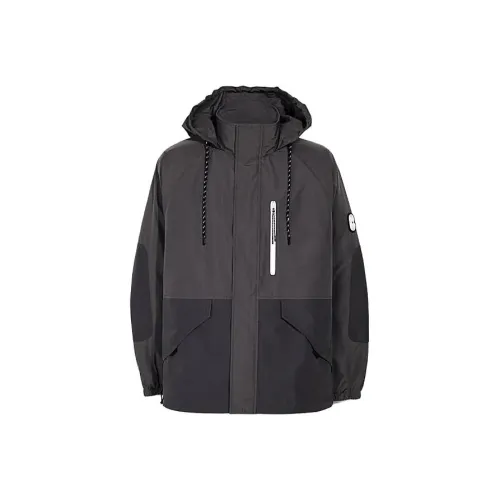 COACH Серый Мужской Ветровка