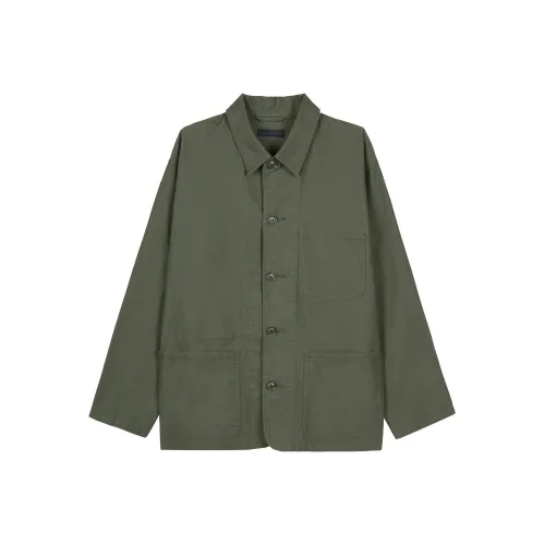 UNIQLO Куртка Мужская Оливково-Зеленая