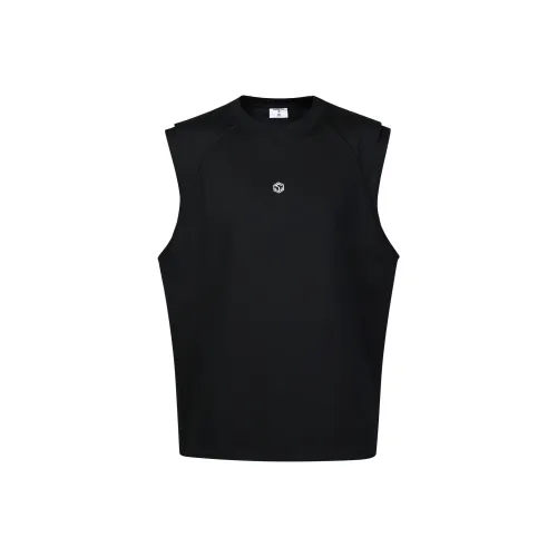 GUUKA TECH Топ без рукавов Мужской Черный