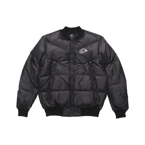 Nike Пуховик Зимний Мужской Черный