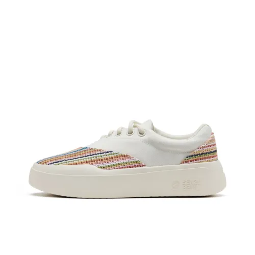Senzubean Кроссовки для скейтбординга Low Top Белые Унисекс