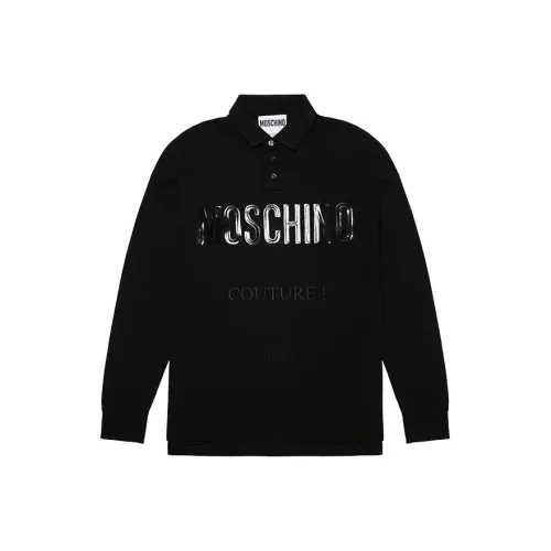 MOSCHINO Мужские черные свитшоты