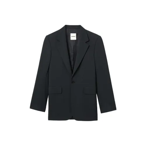 Sandro Темно-серый Мужской Деловой костюм