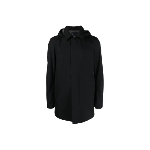 HERNO Мужские черные куртки