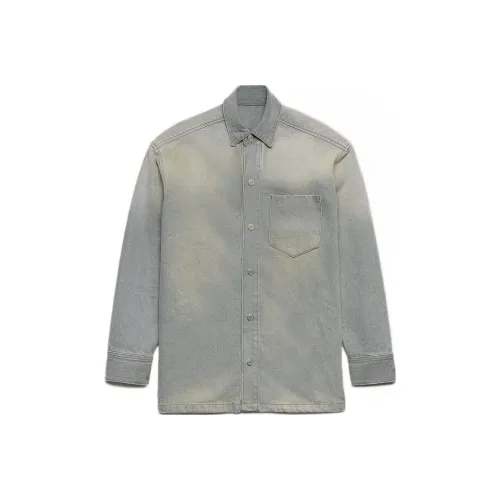 AMIPARIS FW23 Denim Jacket Unisex Vintage Gray AMIPARIS FW23 Деним Куртка Унисекс Винтаж Серый