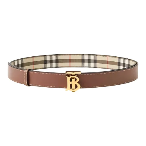 Burberry Кожаные ремни Коричневый Женские