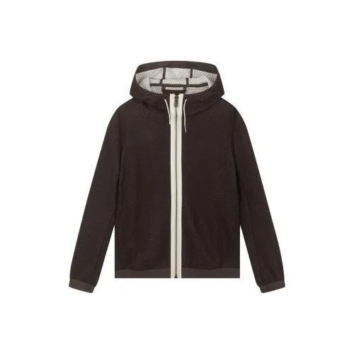 Ermenegildo Zegna Кофе Мужские Куртки