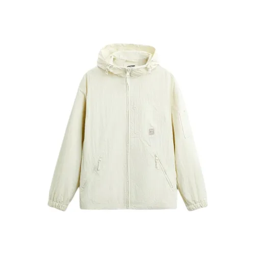 ZARA Морозный Белый Мужские Куртки