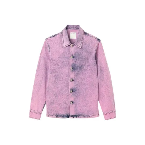 Sandro Розовый Мужской Джинсовые Куртки