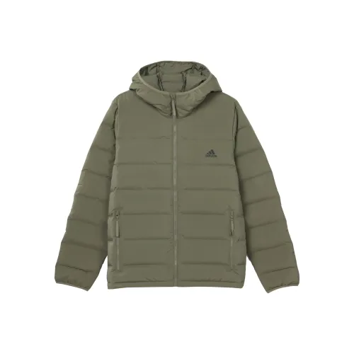 Adidas Пуховик Зимний Мужской Темно-умбровый