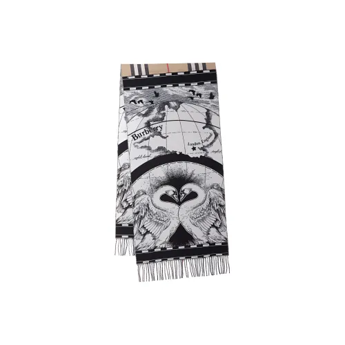 Burberry Кашемир Вязаные Шарфы Коричневый Женские