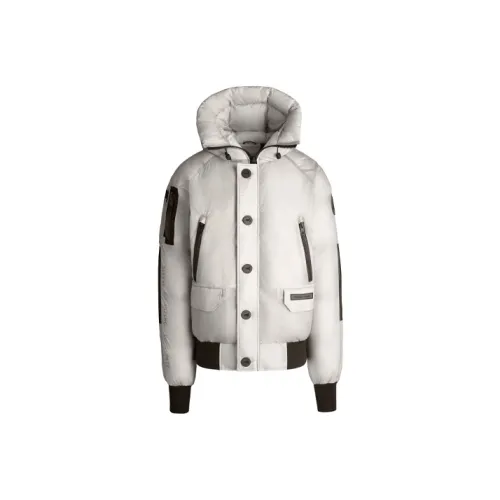Canada Goose Down Jacket Coat Unisex Silver Birch