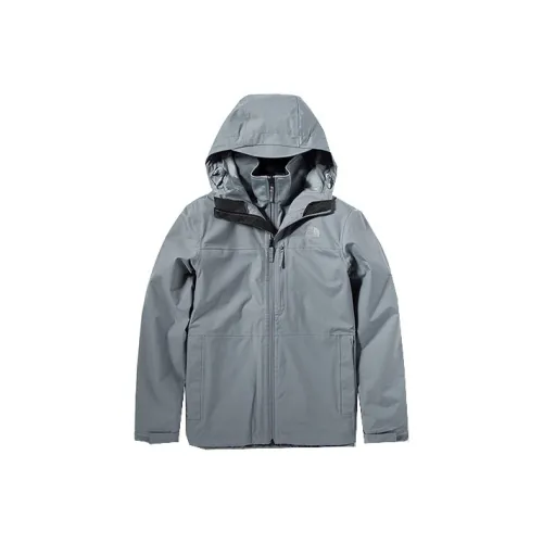 The North Face Путешествие Ветровка Мужская Серого цвета