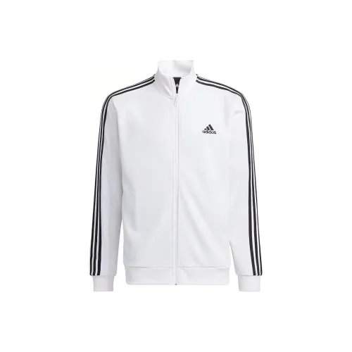Adidas 3 Stripes Куртка Мужская Белая
