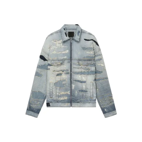 GIVENCHY Denim Jacket Men's Light Blue