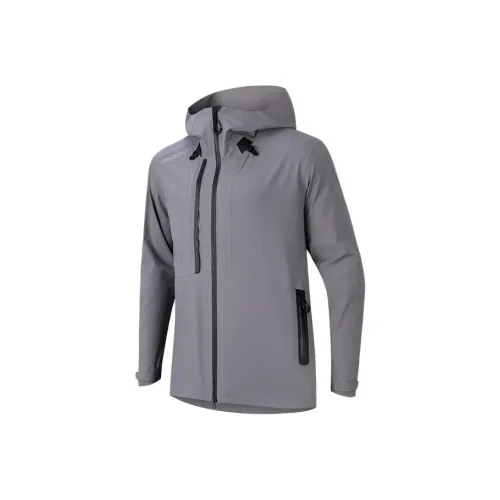 ANTA Водонепроницаемый Ветрозащитный And Дышащий Ветровка Мужской Серый