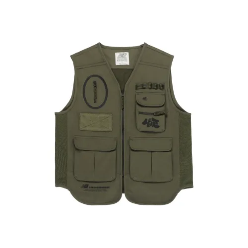 New Balance совместный бренд Salehe Bembury жилет унисекс оливковый