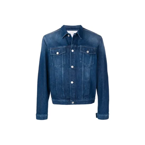 Givenchy Blue Men's Denim Jackets Givenchy Синий Мужской Джинсовые Куртки