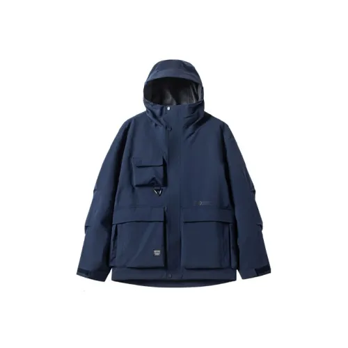 OUTDOOR PRODUCTS Водонепроницаемый и Ветрозащитный Ветровка Мужской Темно-синий