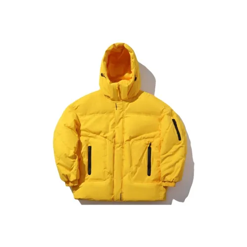 Подкладка x CHENPENG Пуховик Унисекс Желтый