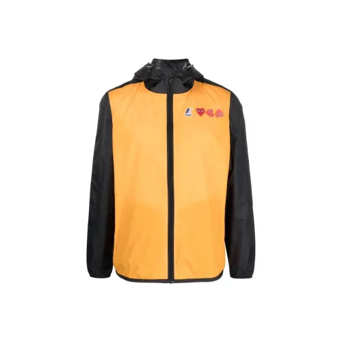 CDG Collaboration Апельсин Мужские Куртки