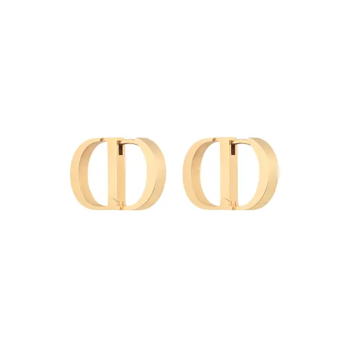 DIOR Металлические Серьги Золотые Женские