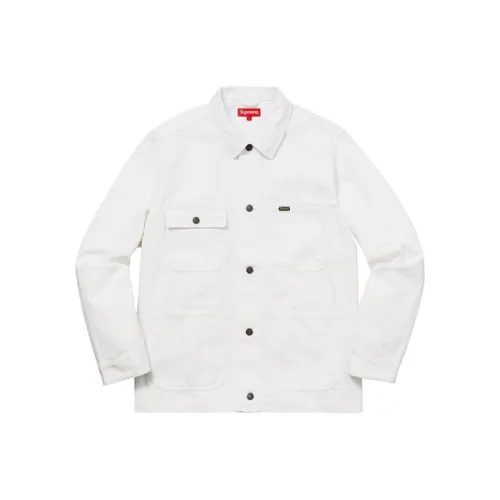 Supreme SS18 Унисекс Джинсовые куртки