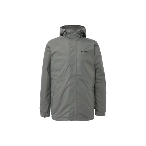 Коллаборация Columbia City Outdoor Collection Темно-серый Мужской Ветровка