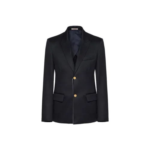 Valentino Surfaces Spring 2023 Men SS23 Бизнес-костюм Пальто Мужской Морской синий