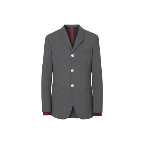 Burberry Серый Мужской Деловой костюм