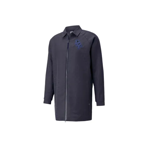 PUMA X DAPPER DAN Co Бренд Серия Синяя Мужская Куртка