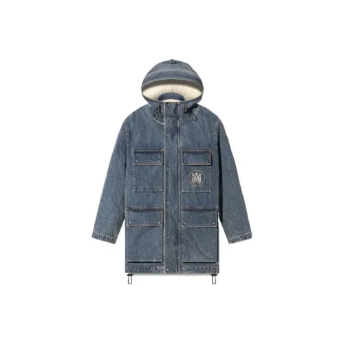 AMIRI Blue Men's Denim Jackets  
AMIRI Синий Мужские Джинсовые Куртки