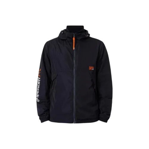SUPERDRY Куртки и Пальто Мужской Морской Синий