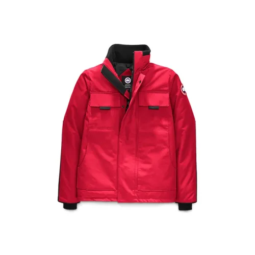 Canada Goose Forester Series Мужской пуховик красного цвета