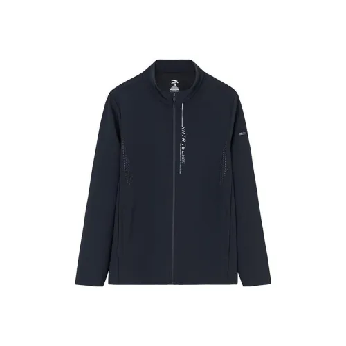 Anta ZONGXUNXILIE Черные Мужские Куртки