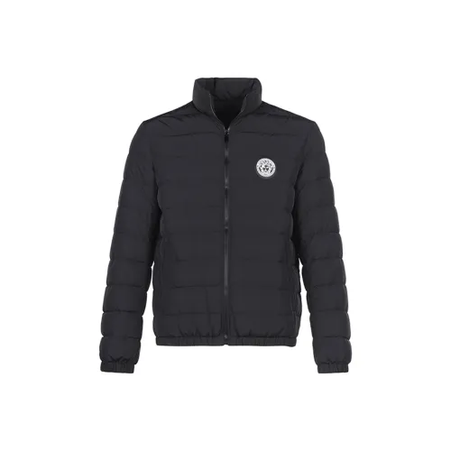 VERSACE Пуховик Мужской Черный