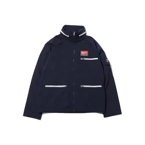 Nike Blue Men's Jackets Найк Синий Мужские Куртки